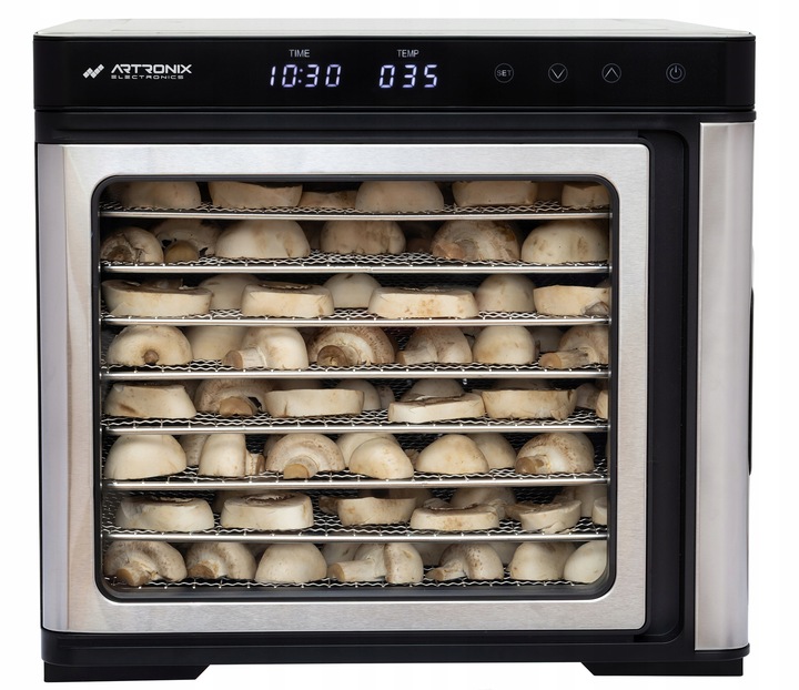 SUSZARKA SPOŻYWCZA DO ŻYWNOŚCI GRZYBÓW ZIÓŁ OWOCÓW WARZYW TIMER! 1000W