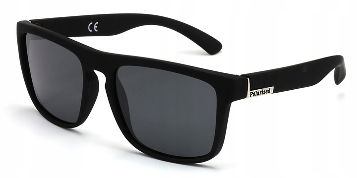 OKULARY PRZECIWSŁONECZNE MĘSKIE POLARYZACYJNE UV 400 ETUI POLARIZED CZARNE