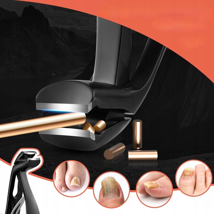 Obcinacz do Nóg Grubych Paznokci Dla Mężczyzn Premium Cęgi do Paznokci