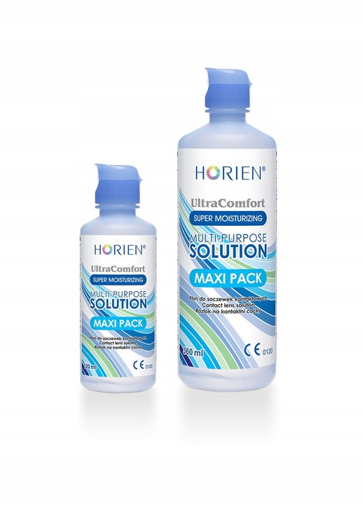 HORIEN ULTRA COMFORT MAXI PACK 360ML+ 100ML PŁYN DO SOCZEWEK