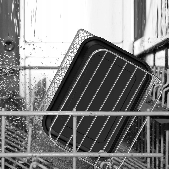 Iceagle Frytkownica dwustrefowa na gorące powietrze KDF5511D 12L 2600W