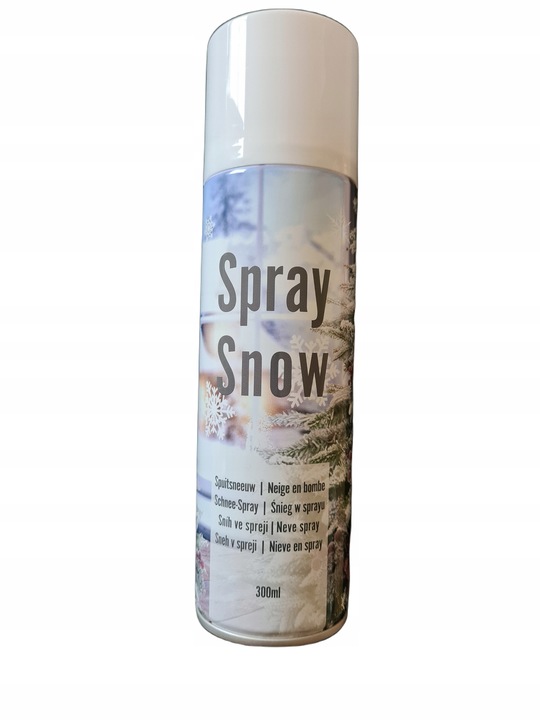 SZTUCZNY ŚNIEG W SPRAYU SPRAY REALISTYCZNY 300ml