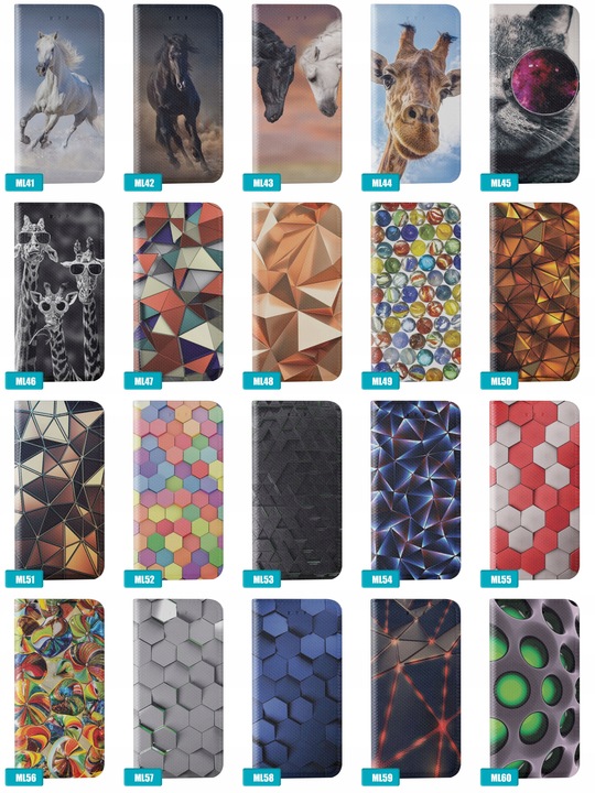 ETUI CASE MAGNET DO SAMSUNG GALAXY S24 + SZKŁO WZORY