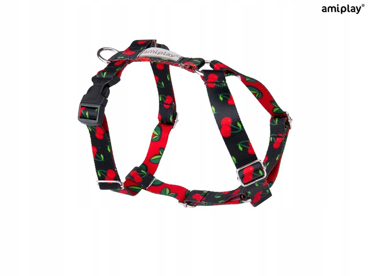 amiplay Szelki regulowane Guard BeHappy M Cherry