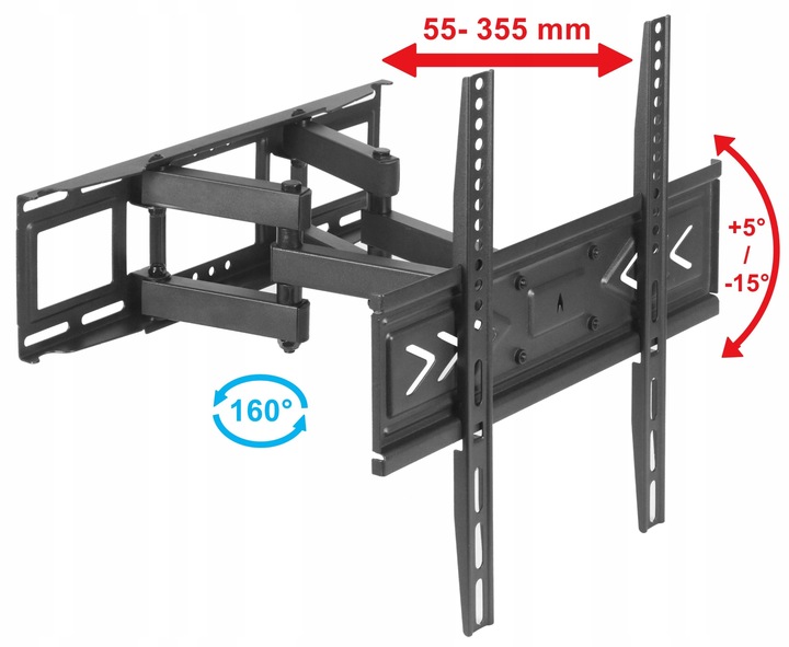 Uniwersalny Uchwyt do Telewizora 25-70 cali Wieszak TV Obrotowy