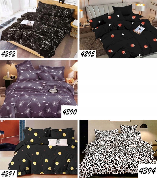 POŚCIEL KOMPLET SYPIALNIA 160x200 BAWEŁNA SATYNOWA 2X POSZEWSKI 70x80 WZORY