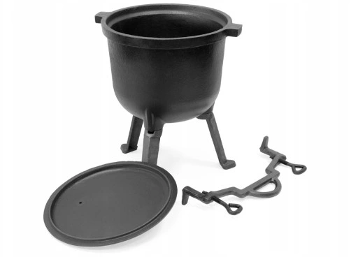 KOCIOŁEK ŻELIWNY MEYERHOFF 8L + GRATIS ŁYŻKA