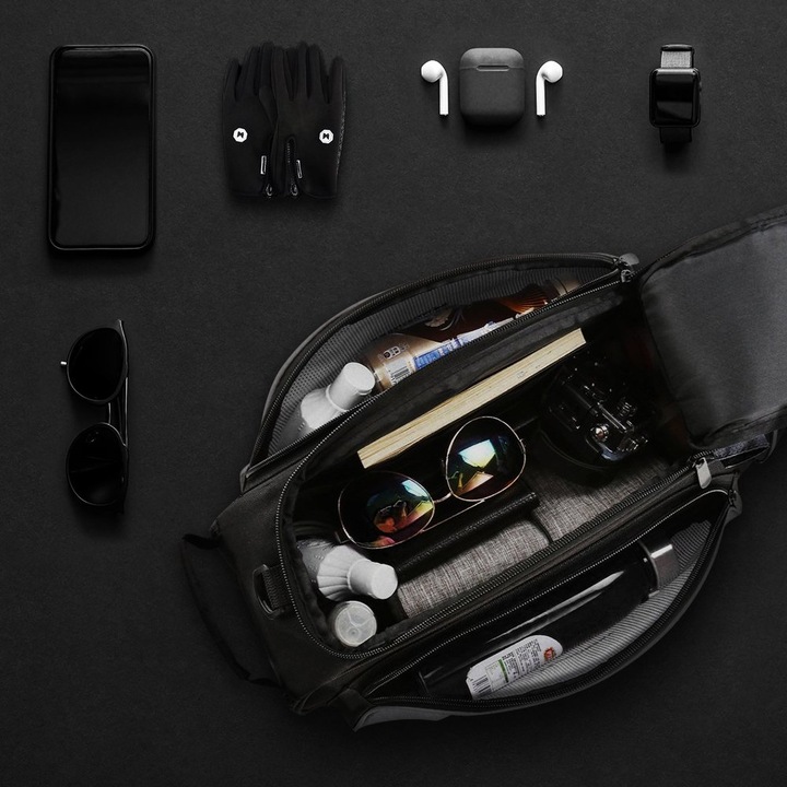 WOZINSKY TORBA ROWEROWA SAKWA NA BAGAŻNIK 13L KUFER NA BAGAŻNIK POJEMNY