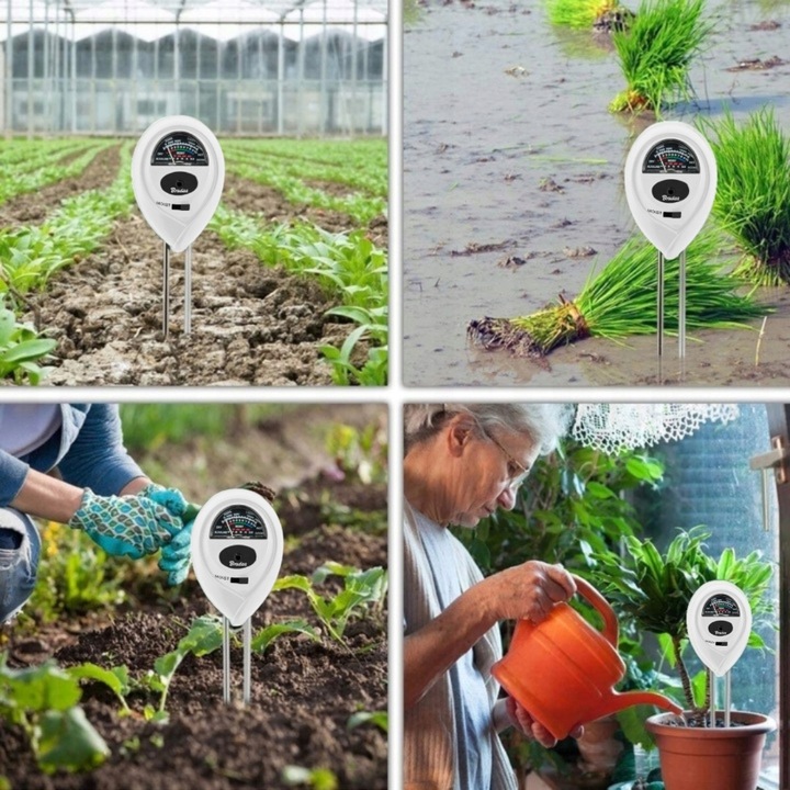 MIERNIK CZUJNIK WILGOTNOŚCI GLEBY ZIEMI TESTER PODŁOŻA PODLEWANIA