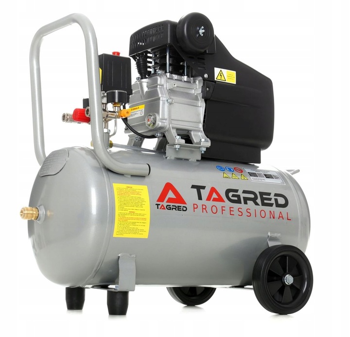 KOMPRESOR OLEJOWY SPRĘŻARKA 50L GRATIS ZESTAW 6w1