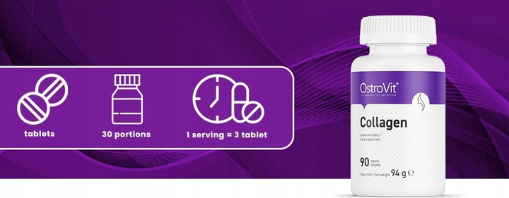 OSTROVIT KOLAGEN 90 TABLETEK