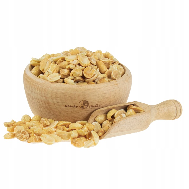 ORZECHY ZIEMNE SOLONE 1 kg prażone arachidowe z solą przekąska dla dzieci