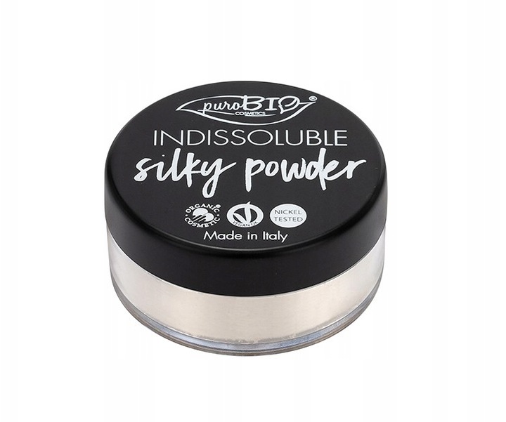 Puder sypki SILKY-01, matujący, naturalny skład, BIO
