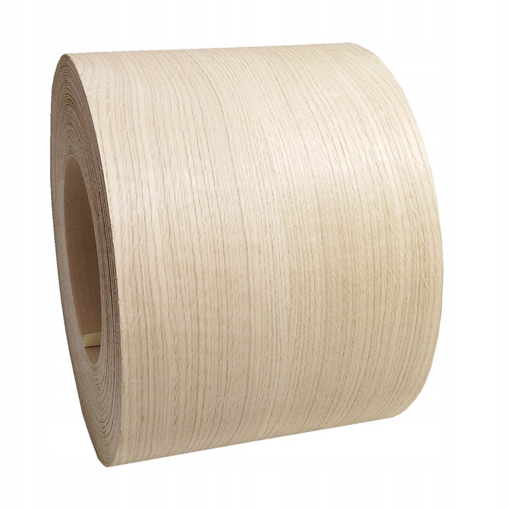 Fornir dębowy z klejem, szerokość 210 mm - na metry