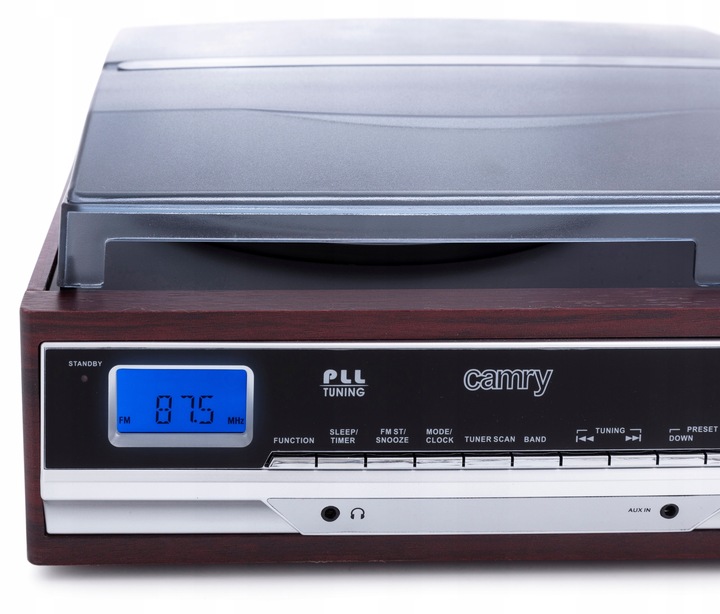 CR 1168 Gramofon z Radiem, Bluetooth, MP3, USB i Nagrywaniem