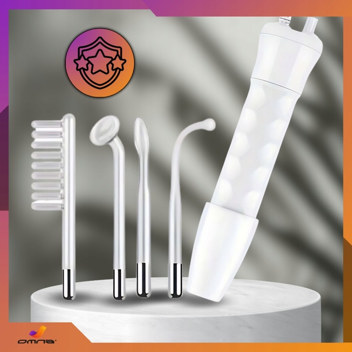 Urządzenie darsonval derma wand pro najmocniejszy LZ006A 4 elektrody peloty