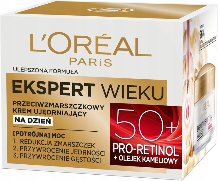 Loreal Ekspert Wieku 50+ Krem Do Twarzy Przeciwzmarszczkowy Na Dzień 50ml