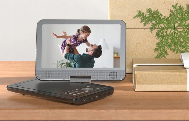 DVD Przenośne 10,1 LCD YOTON YD105 USB SD PILOT Obrotowy Ekran