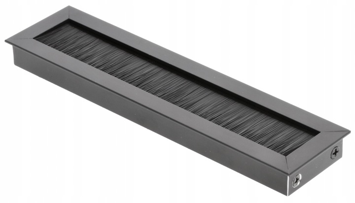 Przepust kablowy MERIDA do biurka do kabli 51x180 GTV czarny