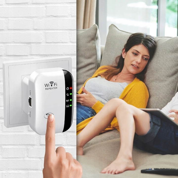 Wzmacniacz Sygnału Zasięgu Sieci Wifi 5G Repeater Zewnętrzny Extender Mocny