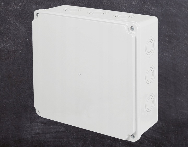 PUSZKA HERMETYCZNA NATYNKOWA ABS IP65 200X200X80 SKRZYNKA OBUDOWA