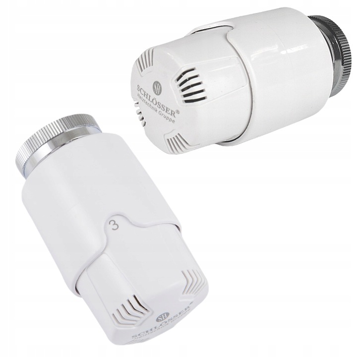 SCHLOSSER głowica termostatyczna Diamant Invest biała M30X1,5 do PURMO itp