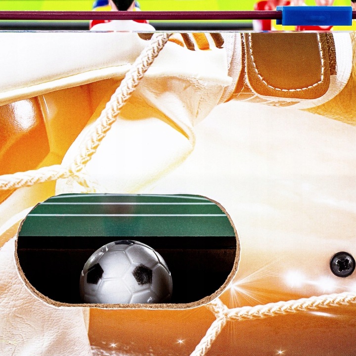 KOLOROWA MINI GRA PIŁKARZYKI STÓŁ PIŁKARSKI