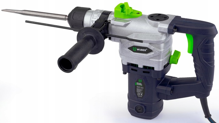 WIERTARKA MŁOTOWIERTARKA MŁOT UDAROWY MOCNA SDS+ WIERTŁA SZPICAK PRZECINAK