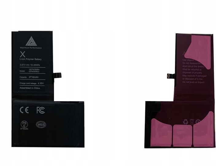 Bateria do Apple iPhone X ŚWIEŻA PARTIA +NARZĘDZIA