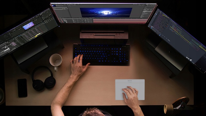 BOSTO T02 Touchpad Trackpad Gładzik BEZPRZEWODOWY do WINDOWS iOS