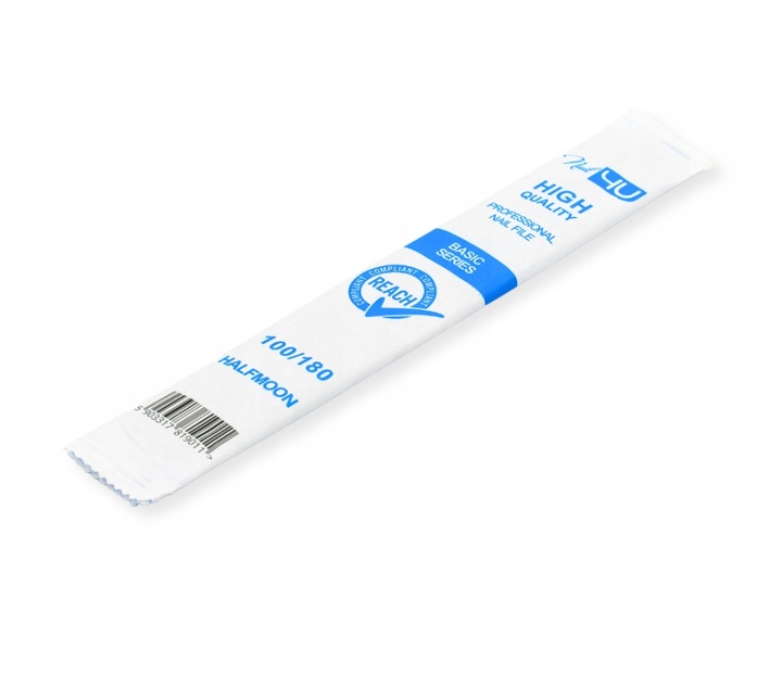 NAIL4U PILNIK DO PAZNOKCI BASIC ŁÓDKA PÓŁKSIĘŻYC 100/180 OPAKOWANY 100