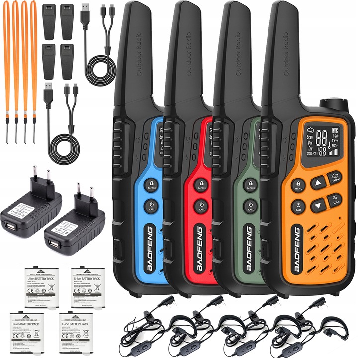 BAOFENG BF-25E KRÓTKOFALÓWKA DUŻY ZASIĘG PODKANAŁY