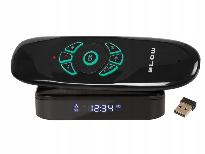 SMART BOX TV ANDROID BLUETOOTH 4K WIFI ODTWARZACZ HDMI USB PILOT PRZYSTAWKA