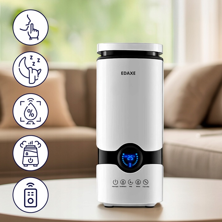 NAWILŻACZ POWIETRZA ULTRADŹWIĘKOWY AUTOMATYCZNY AROMATERAPIA DYFUZOR