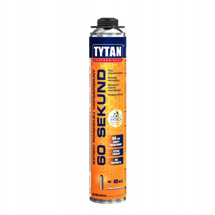 Pianoklej 60 Sekund pistoletowy TYTAN 750 ml