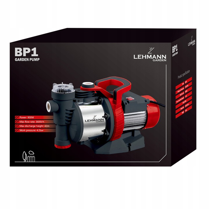 POMPA DO WODY BRUDNEJ CZYSTEJ HYDROFOR SZAMBA ŚCIEKÓW 3600l/h 900W