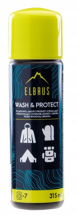 ELBRUS IMPRENGANT DO ODZIEŻY ODNAWIA MĘMBRANY SOFTSHEEL Wash&Protect 315 m