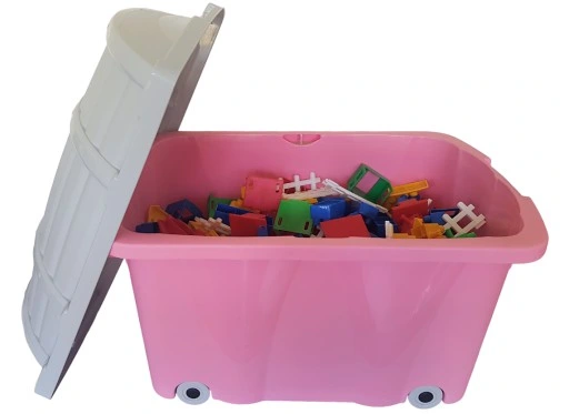 KLOCKI KONSTRUKCYJNE 500 w POJEMNIKU POLSKIE DUŻE