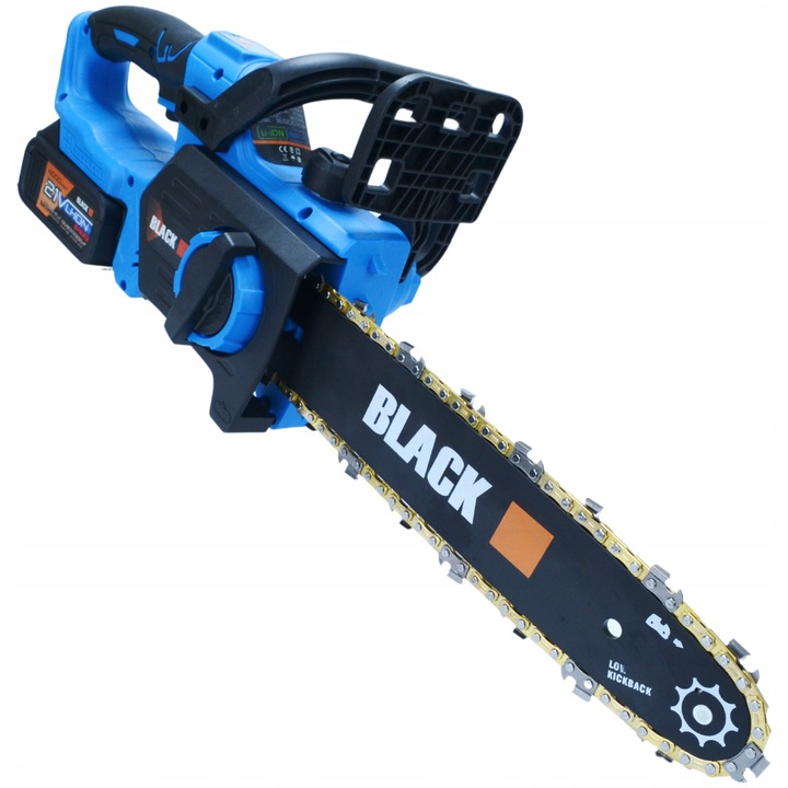 AKUMULATOROWA PILARKA PIŁA ŁAŃCUCHOWA DO DREWNA 2 X 21V 4 AH 30CM 12"