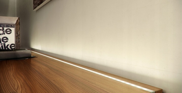 Taśma LED COB 12V 5M rolki NEON pasek linia ciepła 900lm/m 9W/m mocna