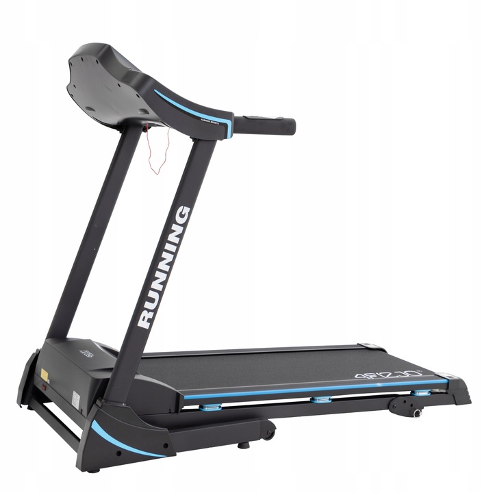 BIEŻNIA ELEKTRYCZNA DOMOWA SKŁADANA Z AMORTYZACJĄ 15 KM/H REGULACJA POZIOMU