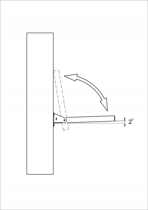 Wieszak ścienny na koła felgi opony solidny uchwyt WS06K