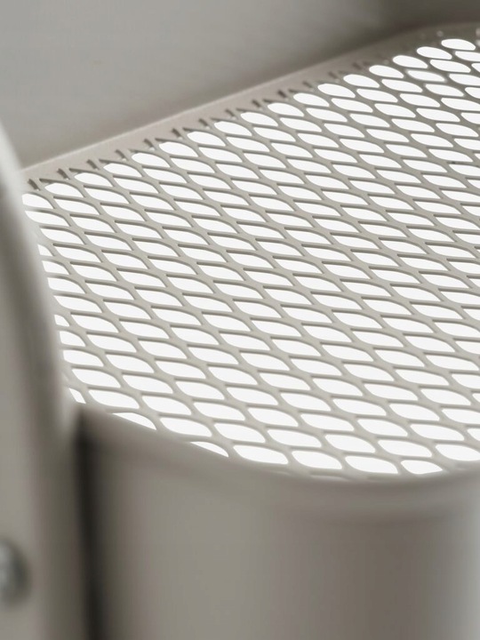 regał na kółkach 3 półki odcienie beżu kanstrup kuchenny wózek