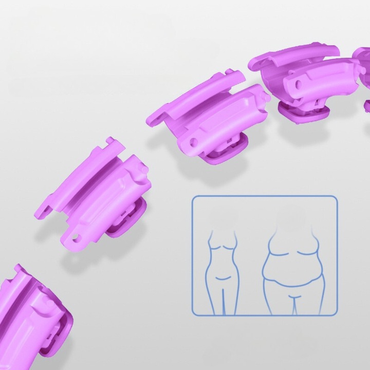 HULA HOP ODCHUDZAJĄCY SMART Z LICZNIKIEM I OBCIĄŻENIEM HULAHOP ODCHUDZAJĄCE