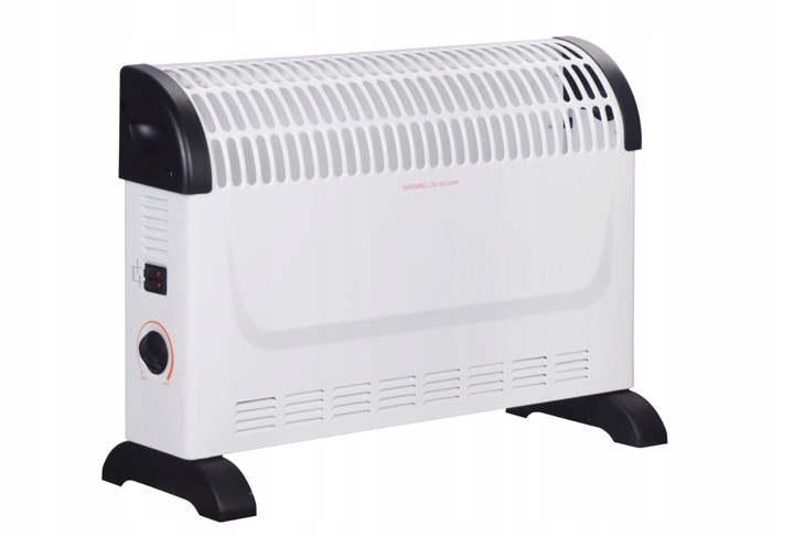 GRZEJNIK ELEKTRYCZNY KONWEKTOROWY DOMOWY 2000W TERMOSTAT QLIMA