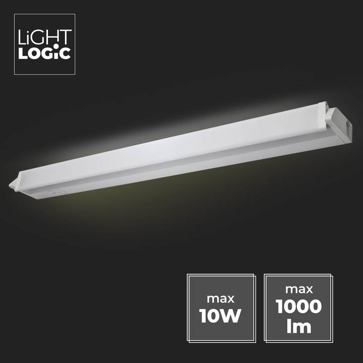 Oprawa podszafkowa listwa meblowa LL RILAK LED CCT 10W biała zmian