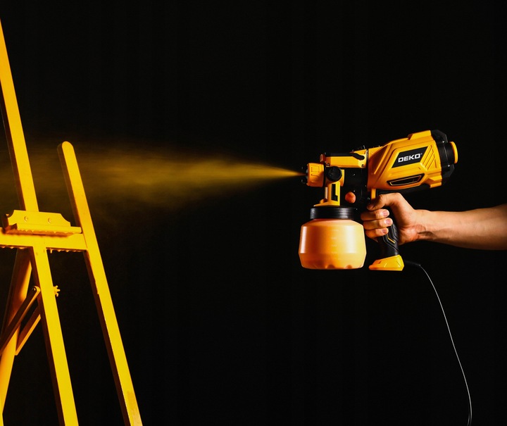 PISTOLET MALARSKI AGREGAT DO MALOWANIA ŚCIAN 3DYSZE 80 DIN ZESTAW XXL