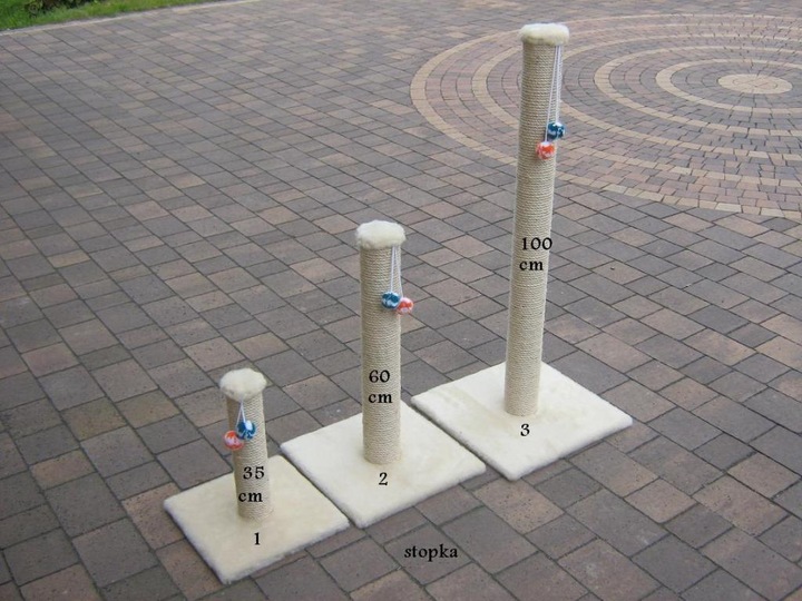 DRAPAK KOTA nr 03 , stopka 100 cm , DUŻY KOT