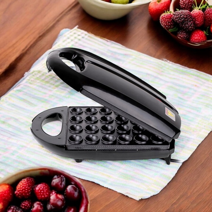 OPIEKACZ DO ORZESZKÓW CIASTEK XXL FORMA NA 24 SZT 1600W POWŁOKA