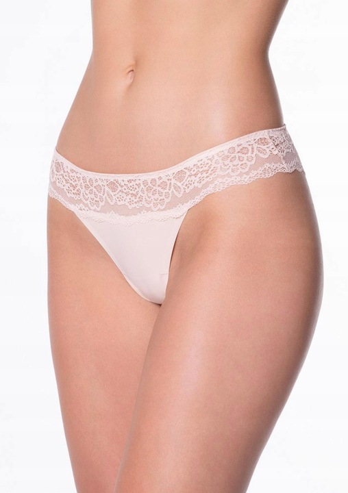 FIGI DAMSKIE BRAZYLIAN Z KORONKOWYM TYŁEM SALSA L